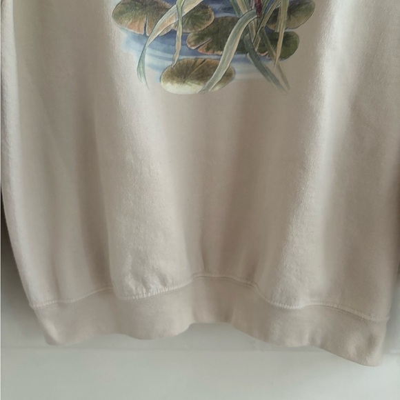Firefly Crewneck Sweatshirt in Light Tan Size Large - Picture 7 of 9